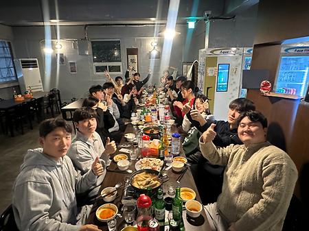 드론 호버링 동아리 2학기 마지막 활동 및 뒷풀이(시상식)